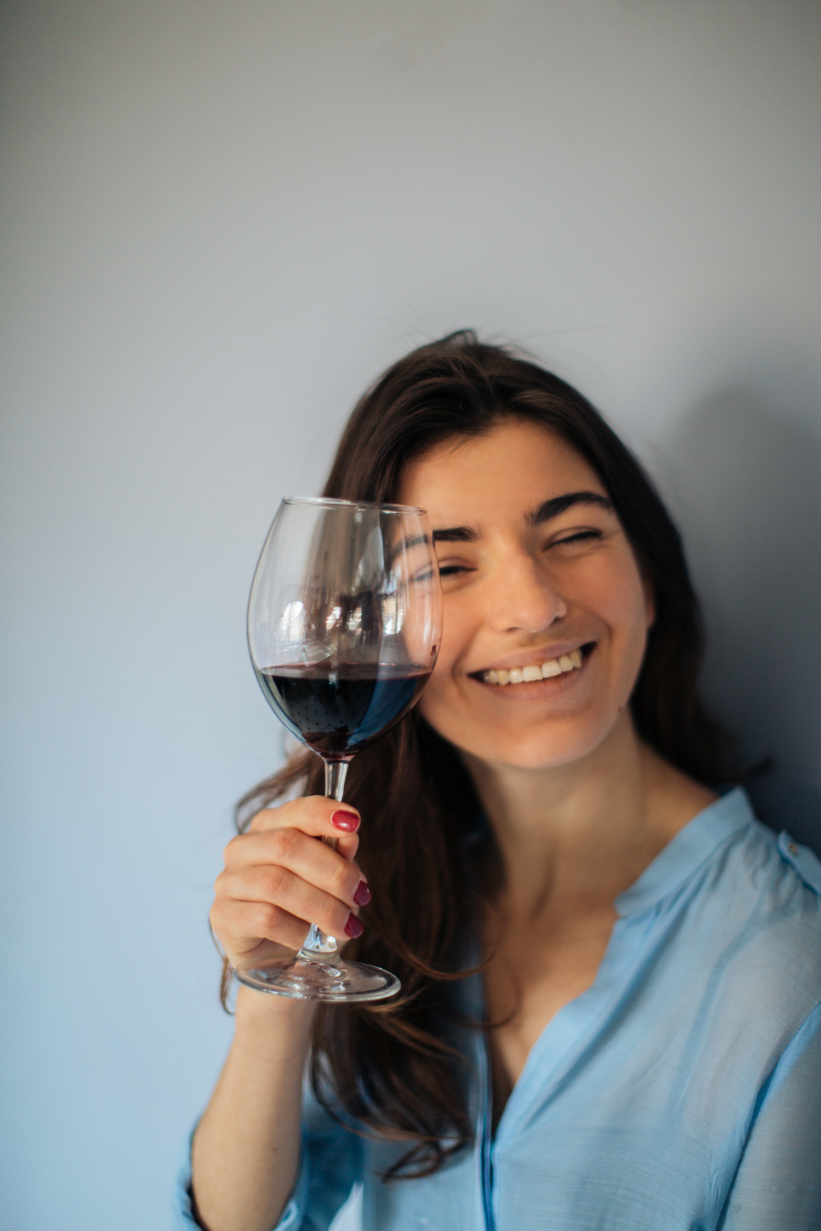 Photo Of Woman Holding Wine Glass