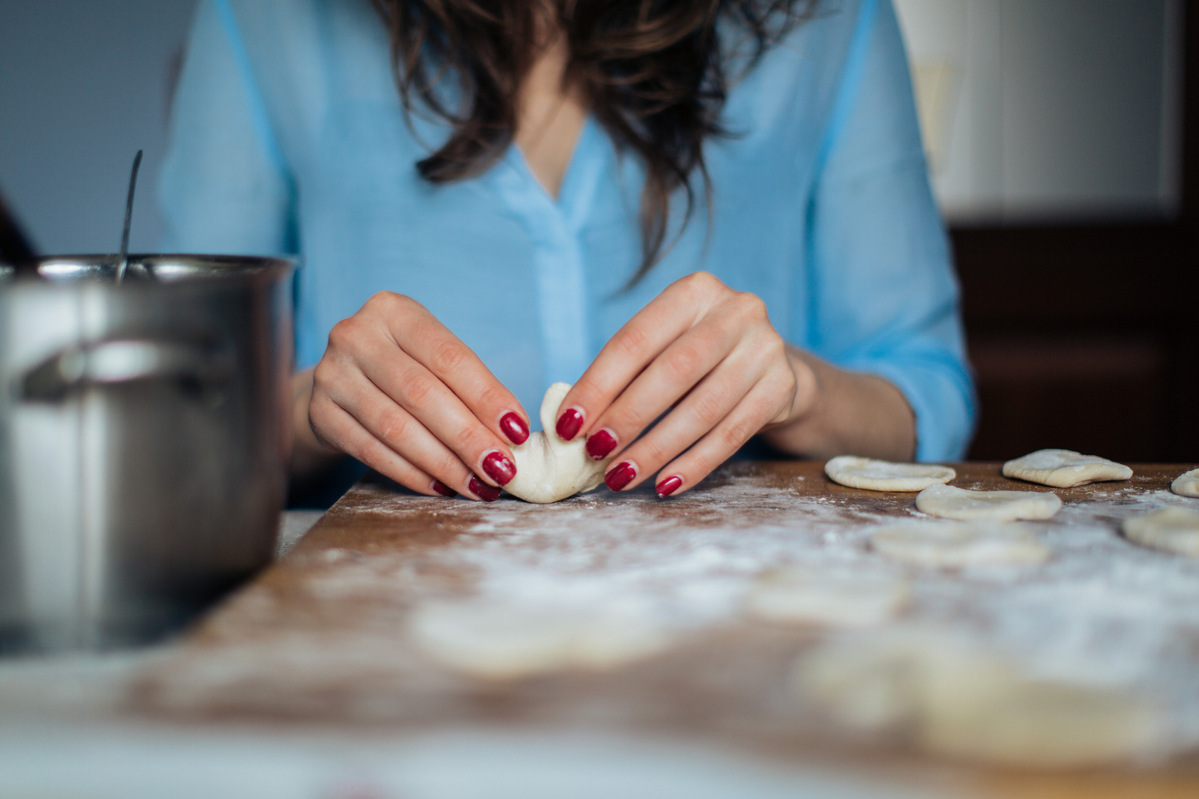 Photo Of Person Holding Dough